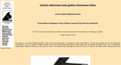 Desktop Screenshot of klavier-maercker.de